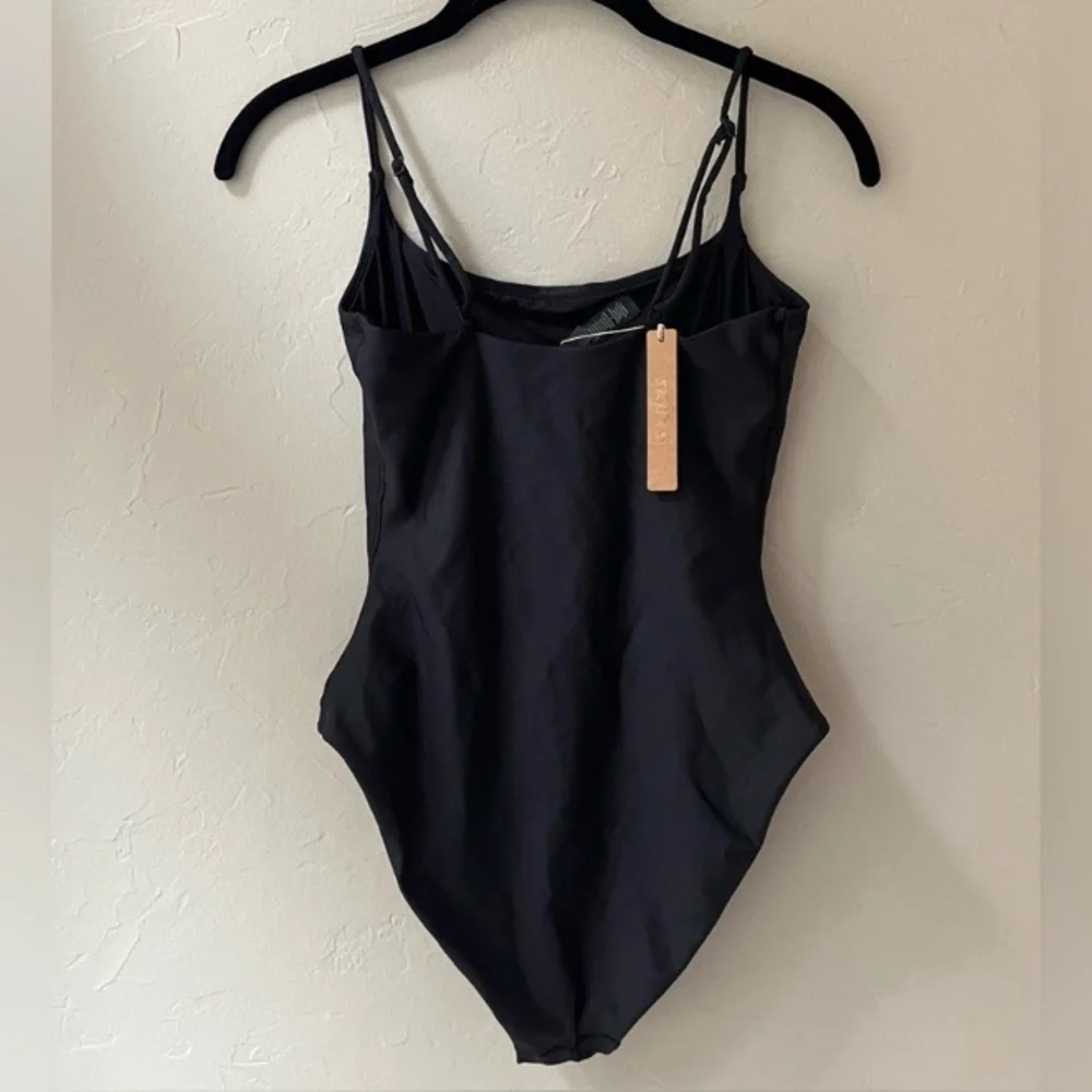SKIMS Square Neck Scoop One Piece Swimsuit L